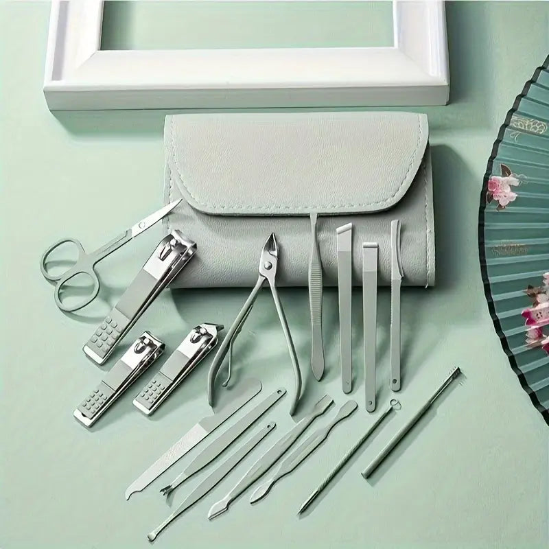 16in 1 Stainless Steel Nail Trimming Set